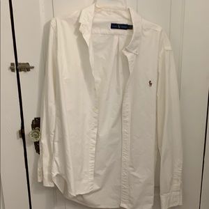 Ralph Lauren cotton dress casual  shirt
